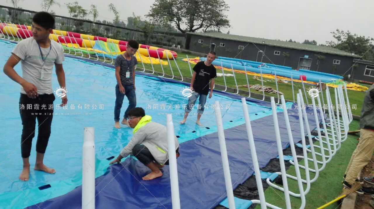 支架游泳池设计